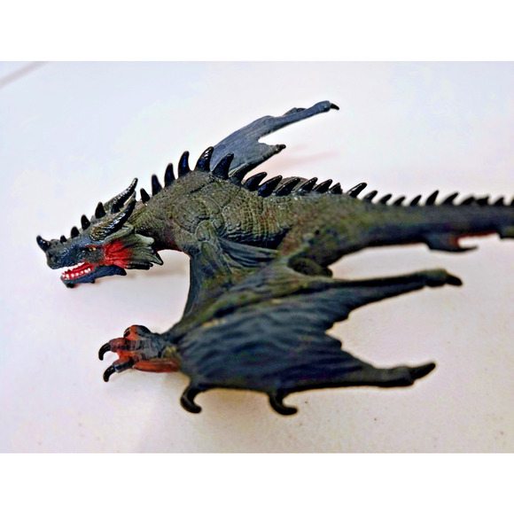 Lot of 3 Schleich Eldrador Lava Night Hunter Blue Dragon Toy Mythical 2017 - Picture 16 of 16